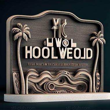 3D model Hollywood Florida (STL)